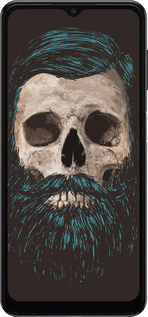 TPU чехол Череп с бородой для Samsung Galaxy A04s - 4102b-2877 изображение 