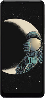 TPU чехол Астронавт для Samsung Galaxy A04s - 4134b-2877 изображение 