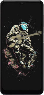TPU чехол Космонавт с гиратой для Samsung Galaxy A04s - 4138b-2877 изображение 