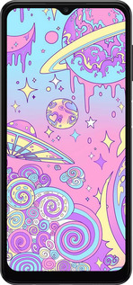 TPU чехол Розовая галактика для Samsung Galaxy A04s - 4146b-2877 изображение 