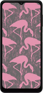 TPU чехол Vintage-Flamingos для Samsung Galaxy A04s - 4171b-2877 изображение 