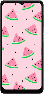 TPU чехол Розовый арбуз для Samsung Galaxy A04s - 4314b-2877 изображение 