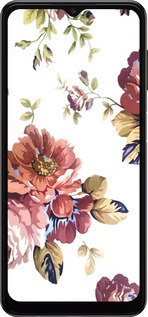 TPU чехол Vintage flowers для Samsung Galaxy A13 5G - 4333b-3853 изображение 
