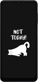 TPU чехол Втомлений кіт для Samsung Galaxy A04s - 4535b-2877 изображение 