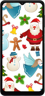 TPU чехол Новогодний 1 для Samsung Galaxy A13 5G - 4614b-3853 изображение 