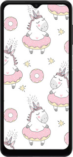 TPU чехол Единорожки для Samsung Galaxy A04s - 4659b-2877 изображение 