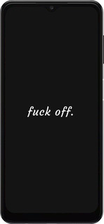 TPU чехол Fuck off для Samsung Galaxy A13 5G - 4731b-3853 изображение 