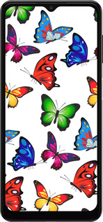 TPU чехол Красочные мотыльки для Samsung Galaxy A04s - 4761b-2877 изображение 