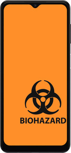 TPU чехол biohazard 33 для Samsung Galaxy A04s - 4851b-2877 изображение 