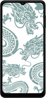 TPU чехол Дракон для Samsung Galaxy A04s - 5476b-2877 изображение 