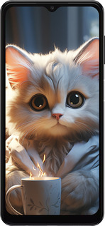 TPU чехол White cat для Samsung Galaxy A13 5G - 5646b-3853 изображение 