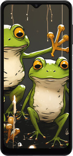 TPU чехол Жабки 2 для Samsung Galaxy A04s - 5657b-2877 изображение 