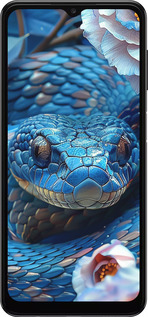 TPU чехол Blue Snake для Samsung Galaxy A04s - 6079b-2877 изображение 