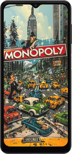 TPU чехол Городской драйв Monopoly для Samsung Galaxy A13 5G - 6088b-3853 изображение 