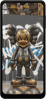 TPU чехол Bronze kaws v3 для Samsung Galaxy A04s - 6099b-2877 изображение 