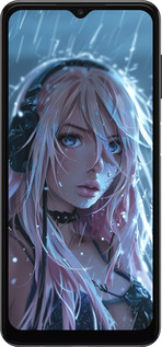 TPU чехол Неоновый дождь для Samsung Galaxy A04s - 6119b-2877 изображение 