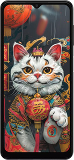 TPU чехол China Cat v2 для Samsung Galaxy A04s - 6135b-2877 изображение 