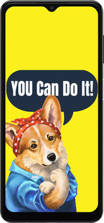 TPU чехол чехол с корги You Can Do It для Samsung Galaxy A04s - 6184b-2877 изображение 