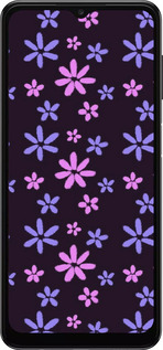 TPU чехол с  цветами для Samsung Galaxy A04s - 6258b-2877 изображение 