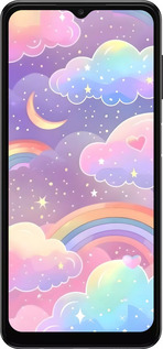 TPU чехол Облака и радуга для Samsung Galaxy A13 5G - 6312b-3853 изображение 