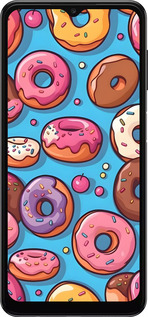 TPU чехол Пончики для Samsung Galaxy A13 5G - 6318b-3853 изображение 