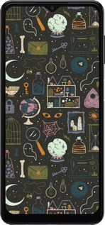 TPU чехол Колдовской принт для Samsung Galaxy A04s - 6425b-2877 изображение 