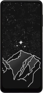 TPU чехол Минималистический горный пейзаж для Samsung Galaxy A04s - 6438b-2877 изображение 