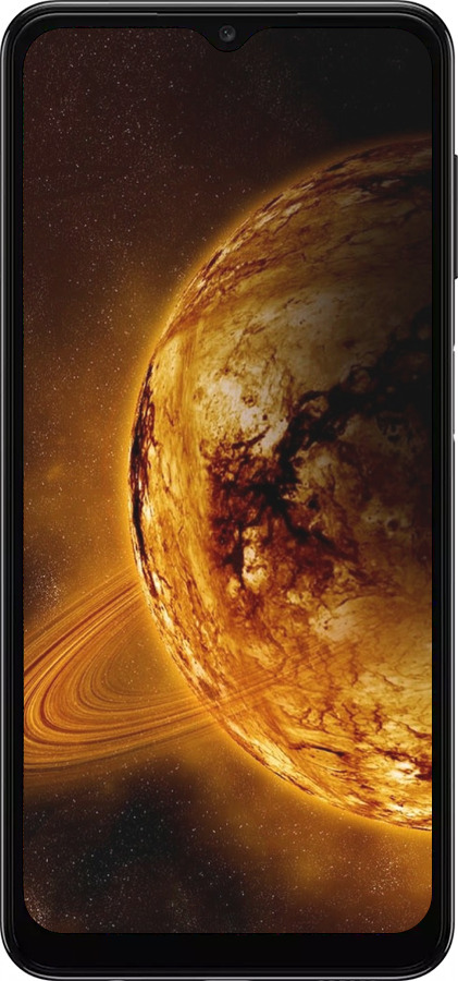 TPU чехол Жёлтый Сатурн для Samsung Galaxy A04s - 170b-2877 изображение 