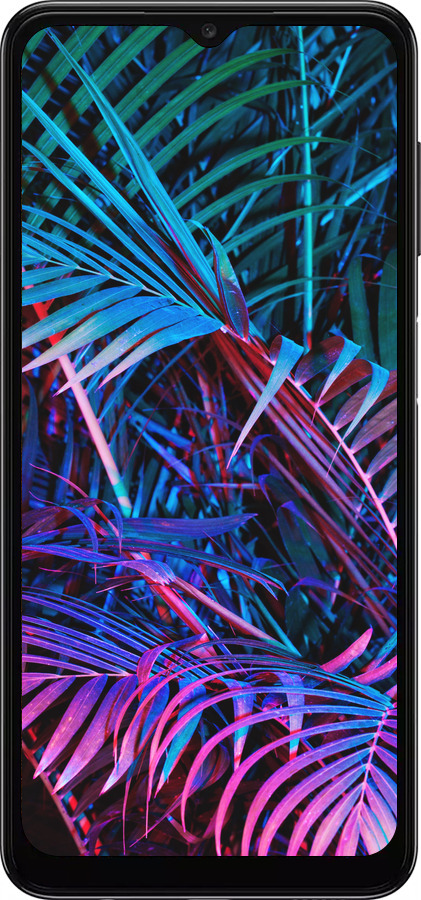 TPU чехол Папоротник под ультрафиолетом для Samsung Galaxy A04s - 4069b-2877 изображение 