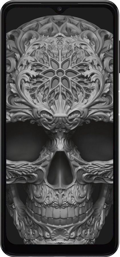 TPU чехол skull-ornament для Samsung Galaxy A13 5G - 4101b-3853 изображение 