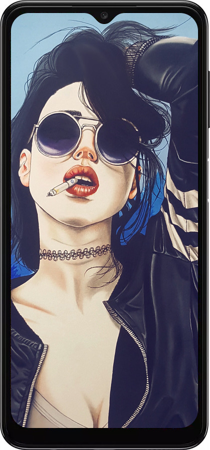 TPU чехол Девушка на стиле для Samsung Galaxy A04s - 4151b-2877 изображение 
