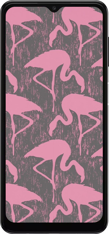 TPU чехол Vintage-Flamingos для Samsung Galaxy A04s - 4171b-2877 изображение 