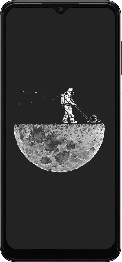 TPU чехол Moon in dark для Samsung Galaxy A04s - 4176b-2877 изображение 