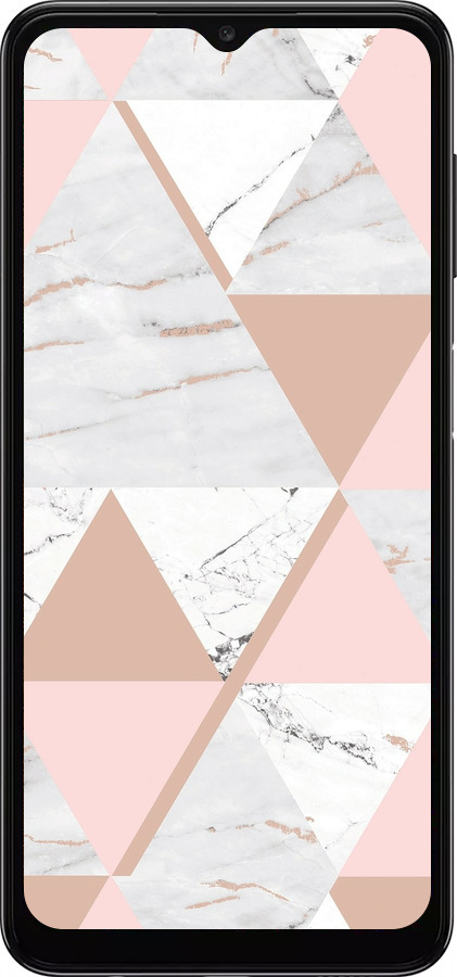 TPU чехол Мраморная симметрия для Samsung Galaxy A04s - 4344b-2877 изображение 