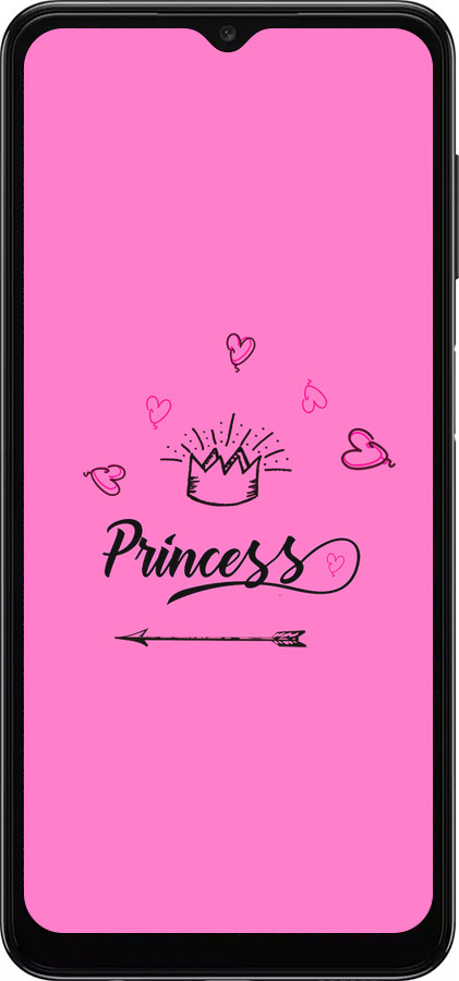 TPU чехол Princess для Samsung Galaxy A04s - 4361b-2877 изображение 