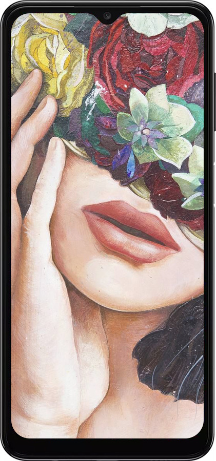 TPU чехол Head Flower для Samsung Galaxy A04s - 4460b-2877 изображение 