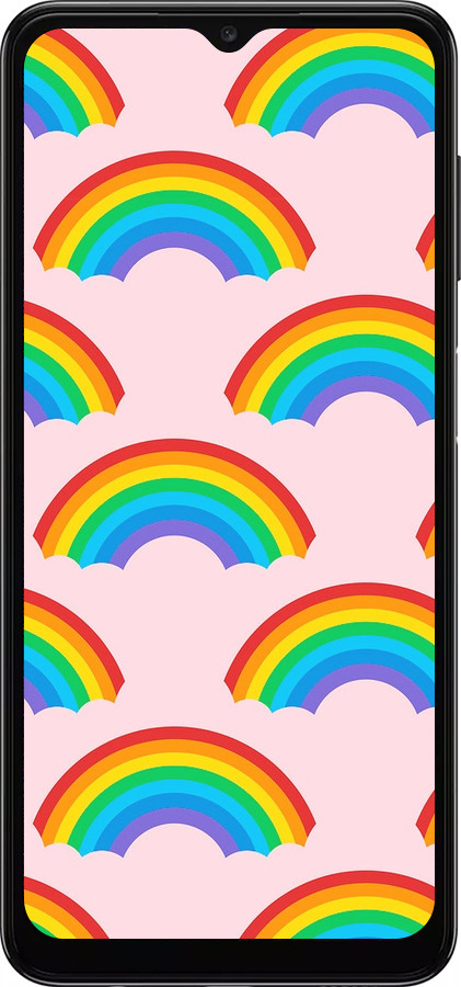 TPU чехол Rainbows для Samsung Galaxy A04s - 4478b-2877 изображение 