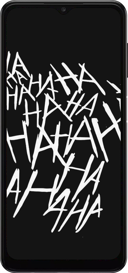 TPU чехол joker hahaha для Samsung Galaxy A04s - 4509b-2877 изображение 