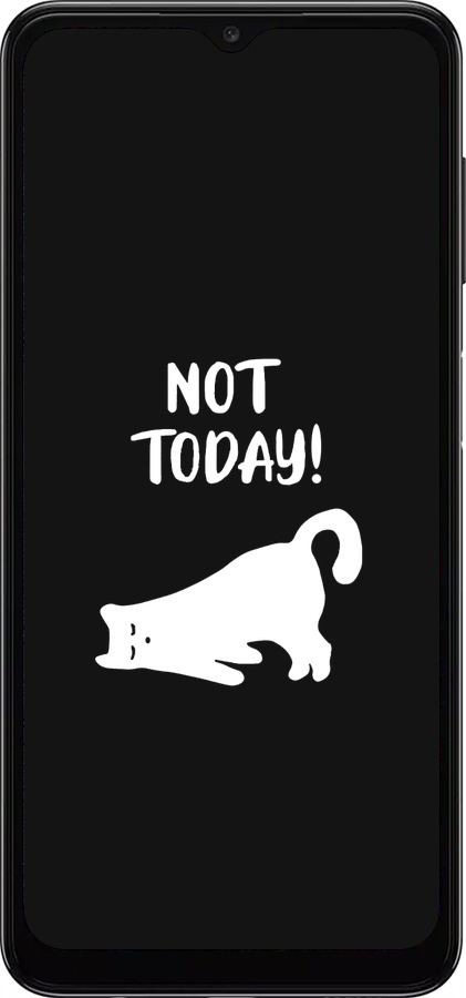 TPU чехол Втомлений кіт для Samsung Galaxy A04s - 4535b-2877 изображение 