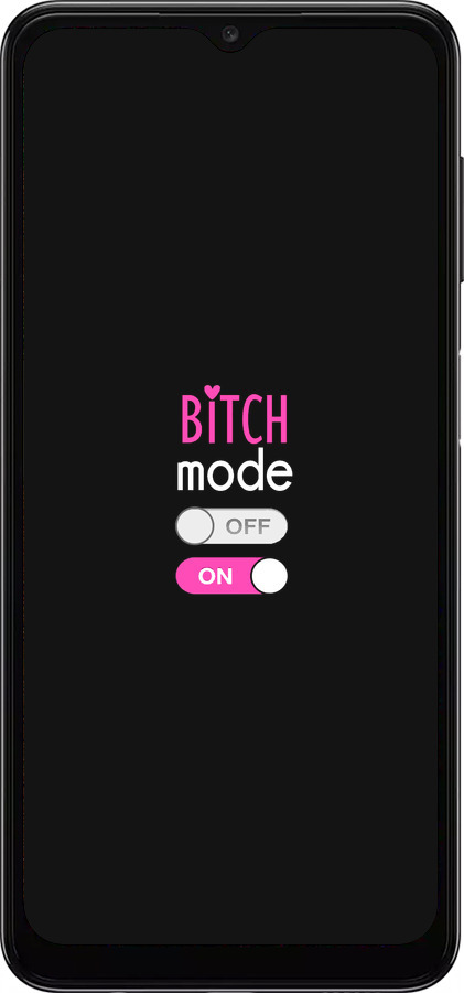TPU чехол Bitch mode для Samsung Galaxy A13 5G - 4548b-3853 изображение 
