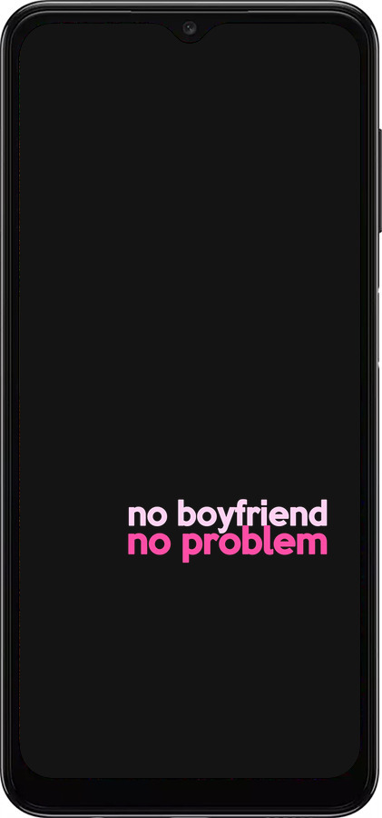 TPU чехол no boyfriend no problem для Samsung Galaxy A04s - 4549b-2877 изображение 