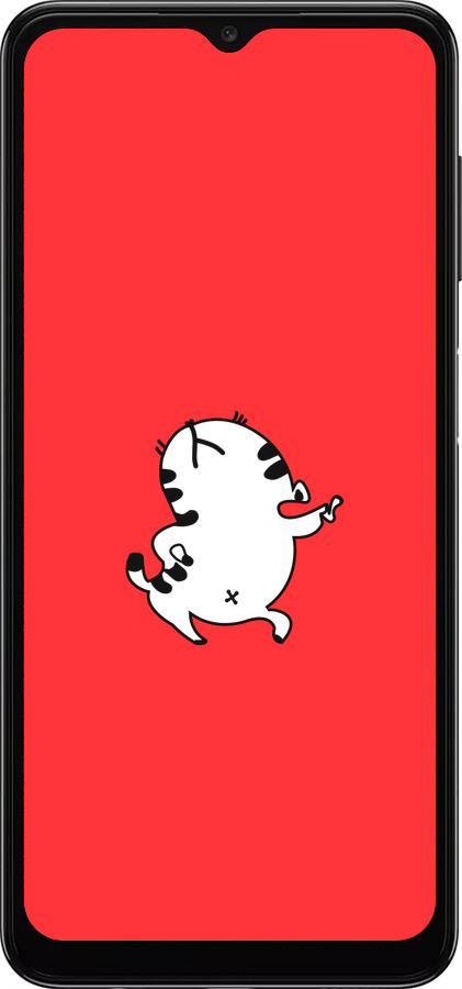 TPU чехол Котик для Samsung Galaxy A04s - 4577b-2877 изображение 