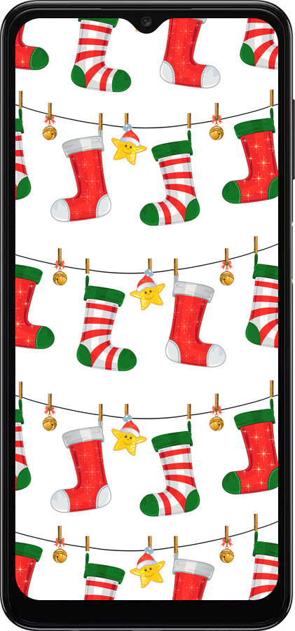TPU чехол Новогодний 9 для Samsung Galaxy A13 5G - 4622b-3853 изображение 