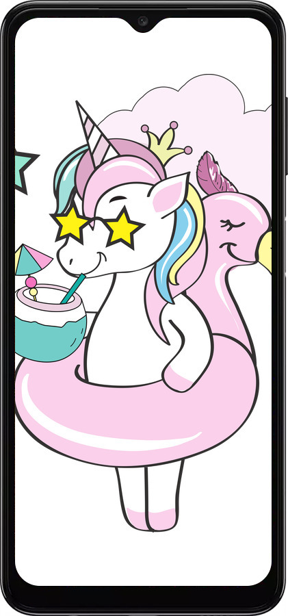 TPU чехол Crown Unicorn для Samsung Galaxy A13 5G - 4660b-3853 изображение 