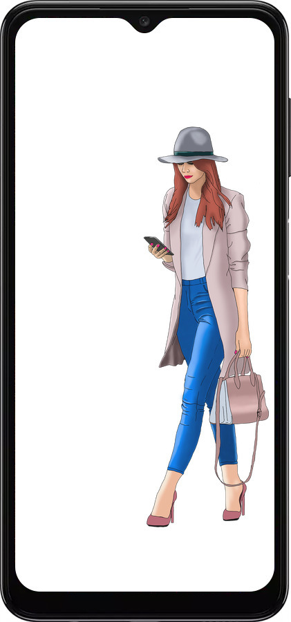 TPU чехол Дівчинка 1 для Samsung Galaxy A13 5G - 4751b-3853 изображение 