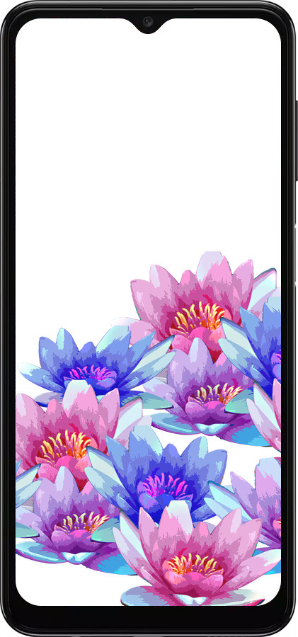 TPU чехол Лотос для Samsung Galaxy A04s - 4862b-2877 изображение 
