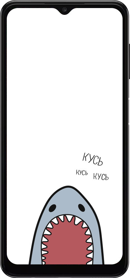 TPU чехол Акула для Samsung Galaxy A13 5G - 4870b-3853 изображение 
