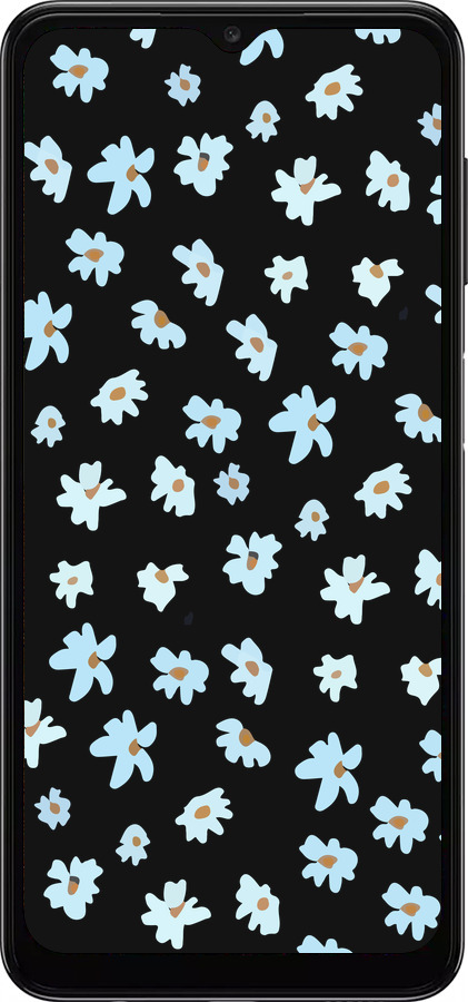 TPU чехол Цветочный для Samsung Galaxy A04s - 4900b-2877 изображение 