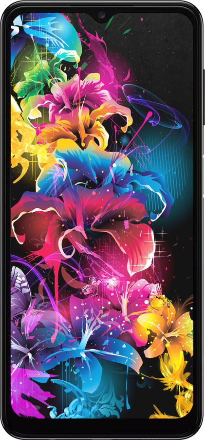 TPU чехол Абстрактні квіти для Samsung Galaxy A13 5G - 511b-3853 изображение 