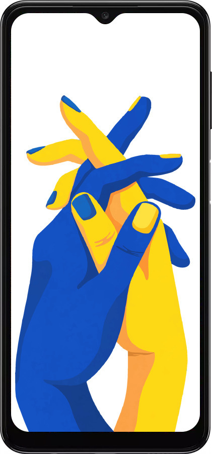 TPU чехол Stand With Ukraine для Samsung Galaxy A13 5G - 5255b-3853 изображение 